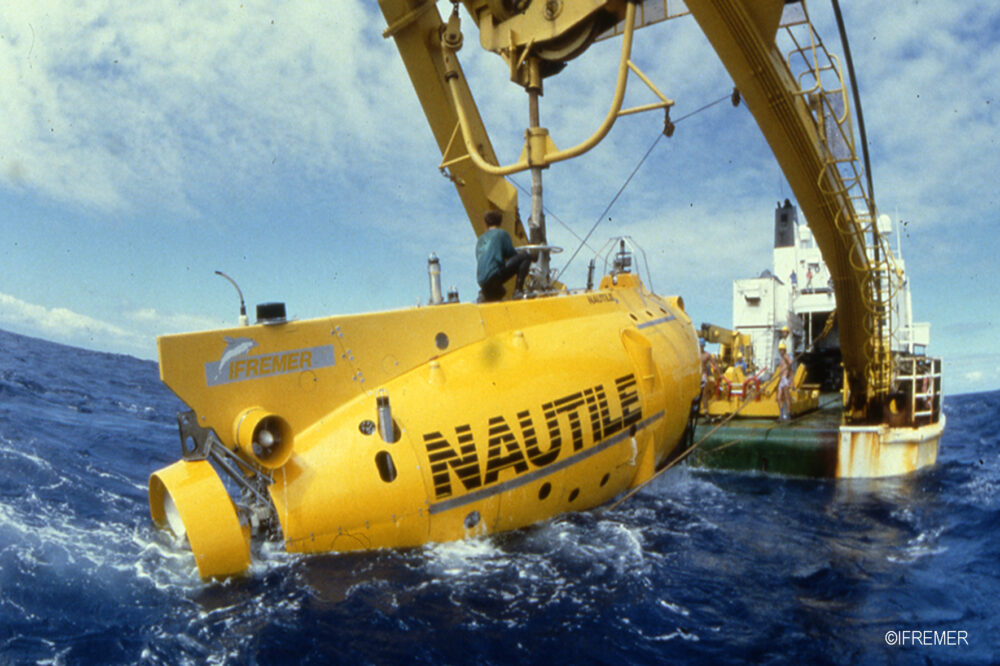 Le sous-marin Nautile de l'Ifremer