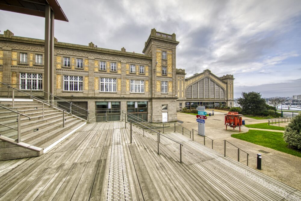 Façade nord de la Gare Maritime Transatlantique © Vincent Rustuel