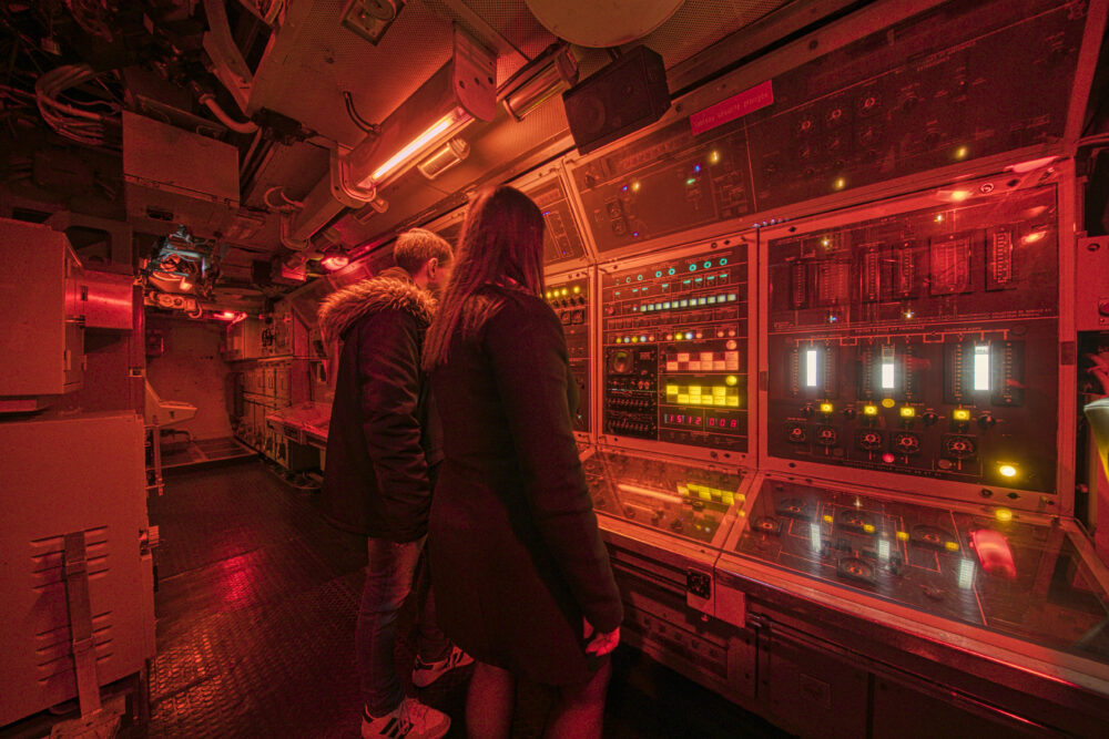 Au coeur du sous-marin Le Redoutable © Vincent Rustuel-CITE DE LA MER